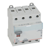 Автоматический выключатель дифференциального тока Legrand Dx3 4п 40a 300ma -A 411780