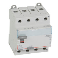 Автоматический выключатель дифференциального тока Legrand Dx3 4п 63a 500ma -A 411791
