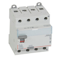 Автоматический выключатель дифференциального тока Legrand Dx3 4п 100a 500ma -A 411793