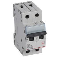 Автоматический выключатель Legrand TX³ B 10a 2п 6kA 403984
