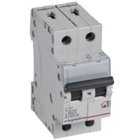Автоматический выключатель Legrand TX³ B 20a 2п 6kA 403987