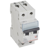 Автоматический выключатель Legrand TX³ B 40a 2п 6kA 403990