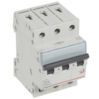 Автоматический выключатель Legrand TX³ B 16a 3п 6kA 404000