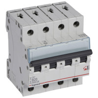 Автоматический выключатель Legrand TX³ B 20a 4п 6kA 404015
