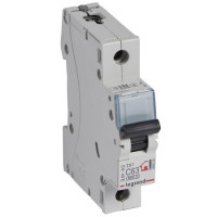 Автоматический выключатель Legrand TX³ 1p C 63А 6kA 404034