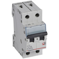 Автоматический выключатель Legrand TX³ 2p C 10А 6kA 404040