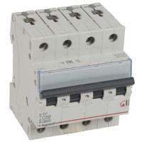 Автоматический выключатель Legrand TX³ C 50a 4п 6kA 404075