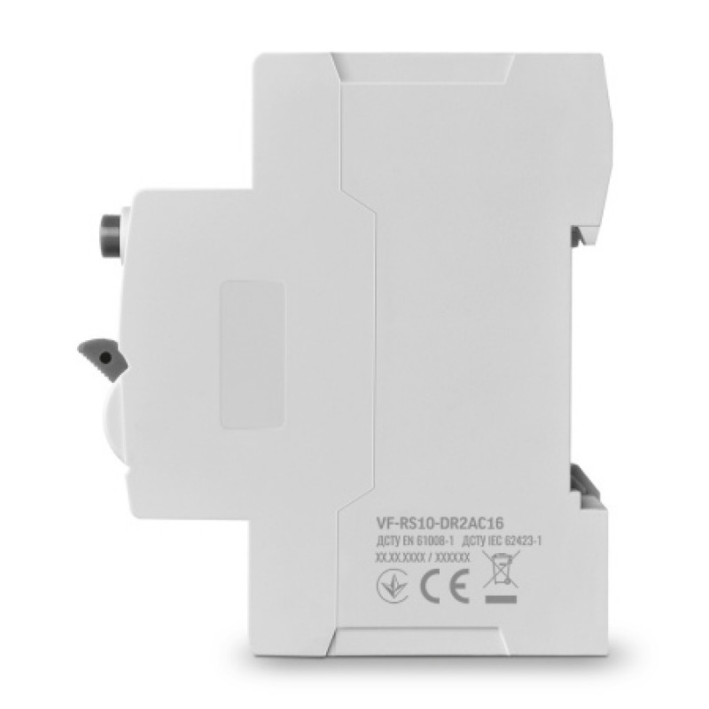 Дифференциальное реле Videx Resist АС 2п 30мА 10кА 16А VF-RS10-DR2AC16