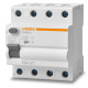 Дифференциальное реле Videx Resist АС 4п 30мА 10кА 25А VF-RS10-DR4AC25