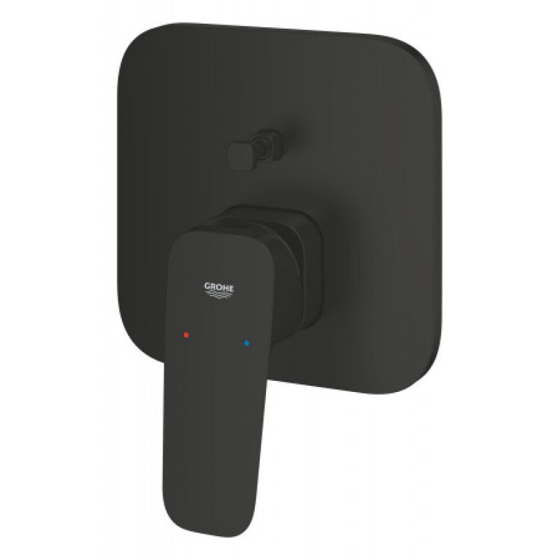 Душевая система скрытого монтажа Grohe Cubeo с Tempesta 250 черный матовый 1053362430