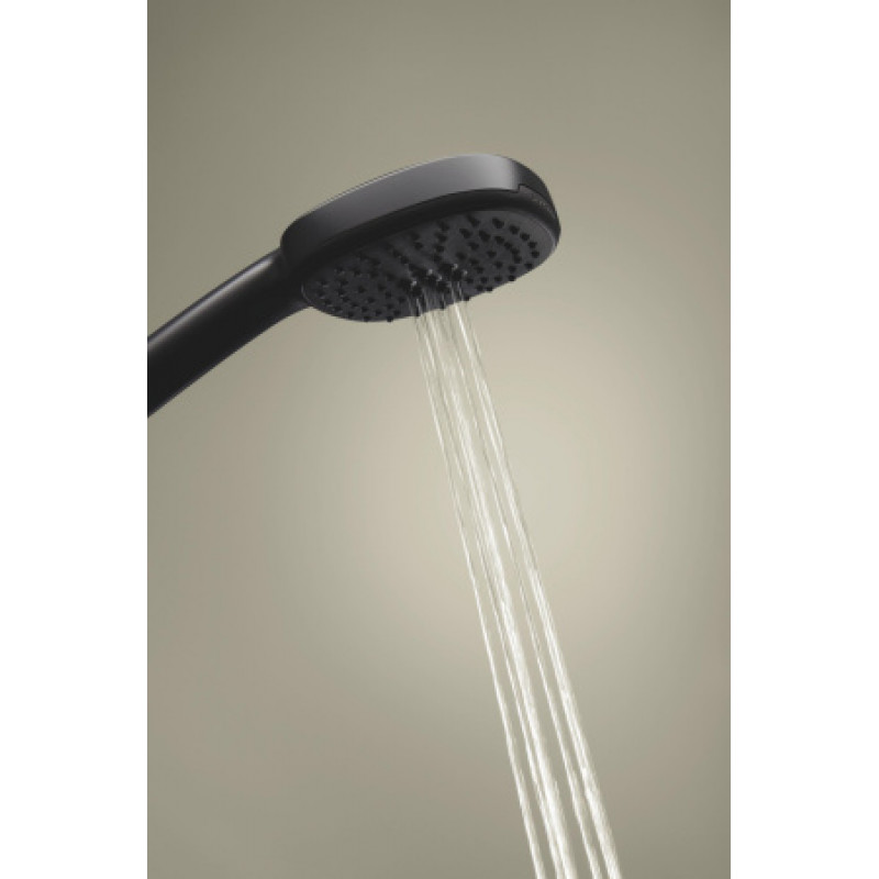 Душевая система скрытого монтажа Grohe Cubeo с Tempesta 250 черный матовый 1053362430