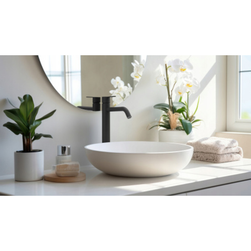 Смеситель для умывальника Valvex Adler 290 мм Black 2417768