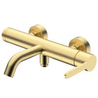 Смеситель для ванны наружного монтажа Valvex Adler Brushed gold 2417828