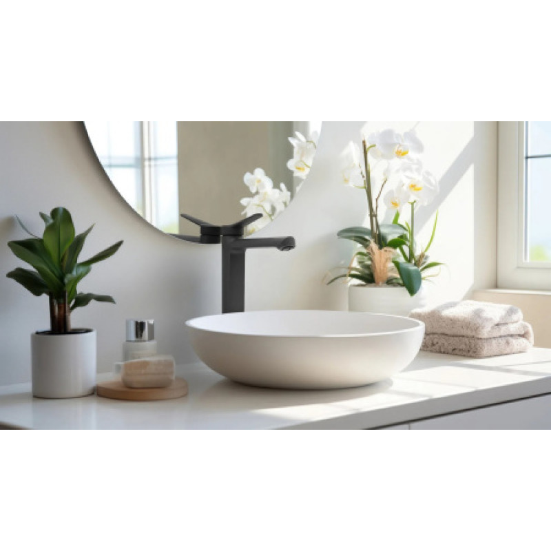 Смеситель для раковины Valvex Molett 26 см Black 2457218
