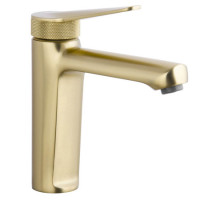 Смеситель для раковины Valvex Molett 14 см Brushed gold 2457178