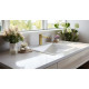 Смеситель для раковины Valvex Molett 14 см Brushed gold 2457178