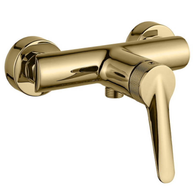 Смеситель для душа Valvex Molett Brushed Gold с душевым гарнитуром 2457328