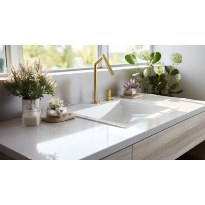 Смеситель для умывальника Valvex Avola Brushed gold 2417670