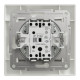 Выключатель Schneider Asfora одноклавишный самозажимной белый EPH0100121