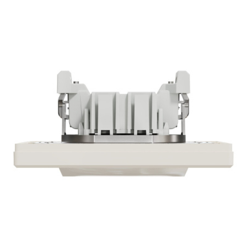 Выключатель Schneider Asfora одноклавишный самозажимной кремовый EPH0100123
