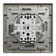 Выключатель Schneider Asfora одноклавишный самозажимной цвет бронза EPH0100169