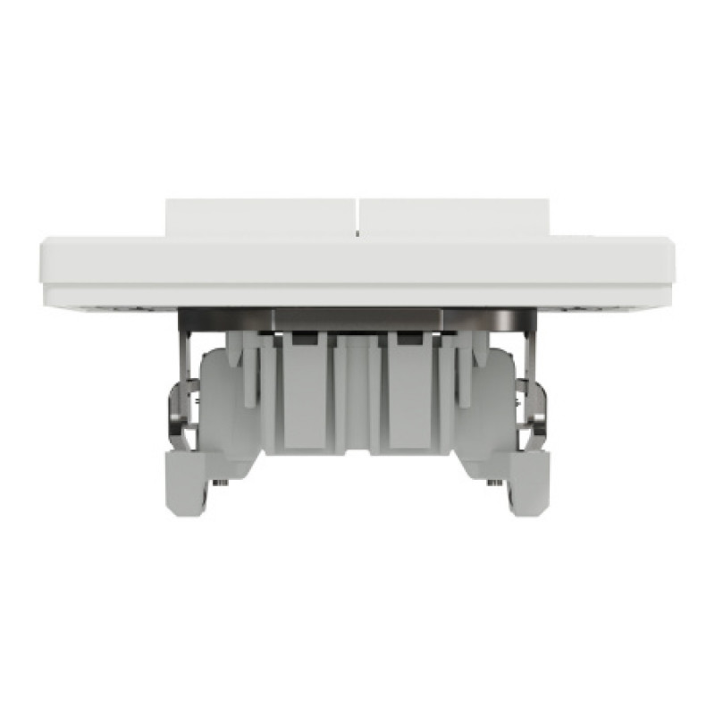 Выключатель Schneider Asfora двухклавишный самозажимной белый EPH0300121