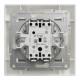 Переключатель Schneider Asfora 1-клавишный самозажимной белый EPH0400121