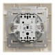 Переключатель Schneider Asfora 1-клавишный самозажимной кремовый EPH0400123