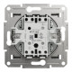Переключатель Schneider Asfora 1-клавишный самозажимной алюминий EPH0400161