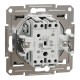 Переключатель Schneider Asfora 1-клавишный самозажимной цвет бронза EPH0400169