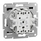 Переключатель Schneider Asfora 1-клавишный самозажимной антрацит EPH0400171