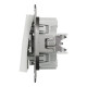 Переключатель Schneider Asfora 1-клавишный без рамки белый EPH0470121