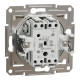 Переключатель Schneider Asfora 1-клавишный без рамки кремовый EPH0470123