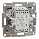 Переключатель Schneider Asfora 2-клавишный самозажимной бронза EPH0600169