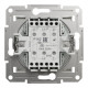 Переключатель Schneider Asfora 2-клавишный без рамки белый EPH0670121