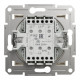 Переключатель Schneider Asfora 2-клавишный без рамки кремовый EPH0670123