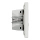 Usb розетка Schneider Asfora тип а+с 3А 45Вт полный комплект белый EPH2700421