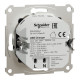 Usb розетка Schneider Asfora тип а+с 3А 45Вт полный комплект антрацит EPH2700471