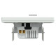 Usb розетка Schneider Asfora тип a+c 21Вт механизм с суппортом белый EPH2700521