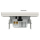 Usb розетка Schneider Asfora тип a+c 21Вт механизм с суппортом кремовый EPH2700523