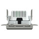 Usb розетка Schneider Asfora тип a+c 21Вт механизм с суппортом алюминий EPH2700561