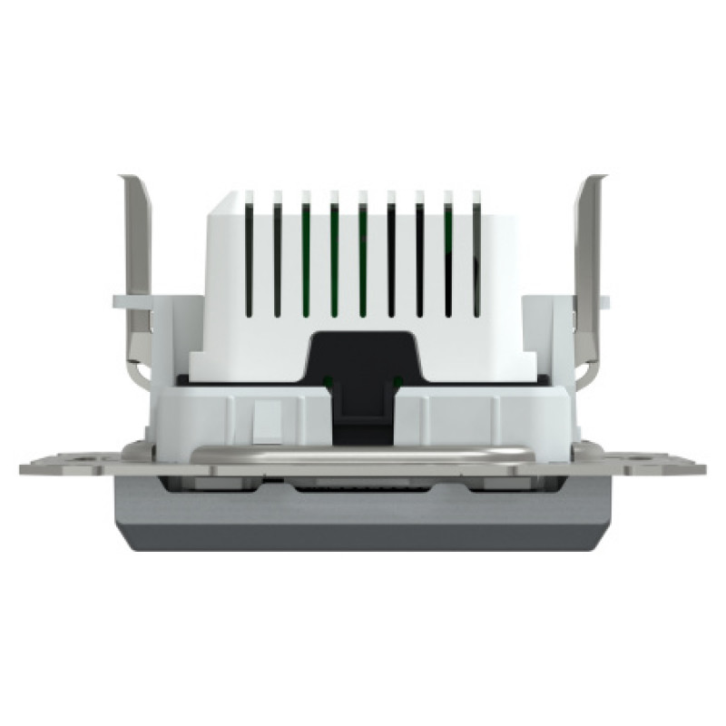 Usb розетка Schneider Asfora тип a+c 21Вт механизм с суппортом сталь EPH2700562