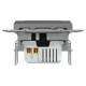 Usb розетка Schneider Asfora тип a+c 21Вт механизм с суппортом антрацит EPH2700571
