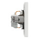 Розетка Schneider Asfora с заземлением белая EPH2900121