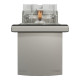 Розетка Schneider Asfora IP44 с заземлением, крышкой и шторками бронза EPH3100369