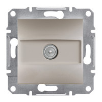 Розетка TV Schneider Asfora конечная бронза EPH3200169