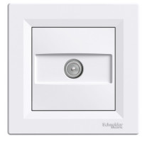 Розетка TV Schneider Asfora 8db проходная белая EPH3200321