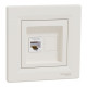 Розетка компьютерная Schneider Asfora RJ45 UTP кат5е кремовая EPH4300123