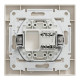 Розетка компьютерная Schneider Asfora RJ45 UTP кат5е кремовая EPH4300123