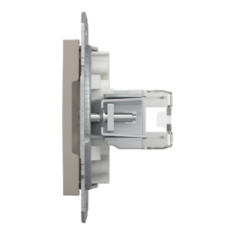 Розетка компьютерная Schneider Asfora RJ45 UTP кат5е бронза EPH4300169